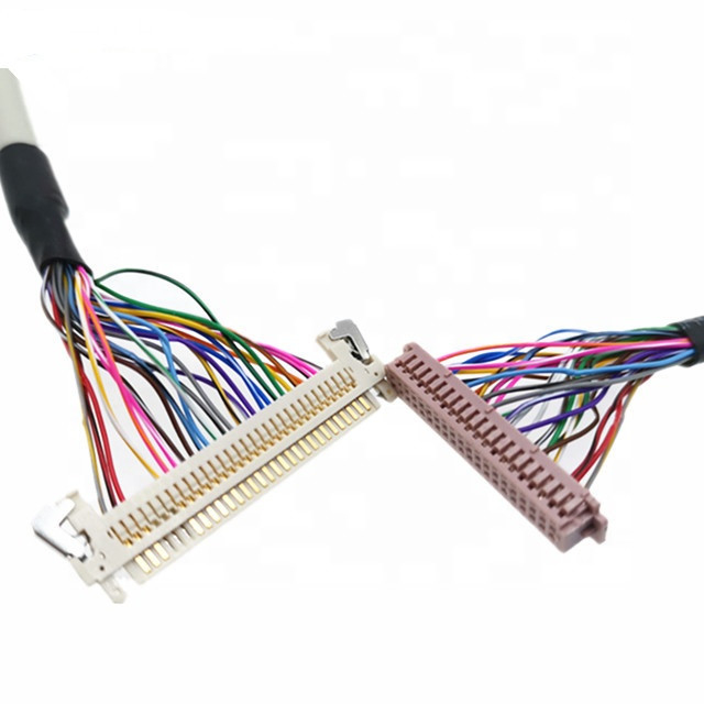 30pin Jae Fi-X30hl do 40pin  Df13-40p 20276 Kabel 30v Shield Lvds do panelu ekranu LCD