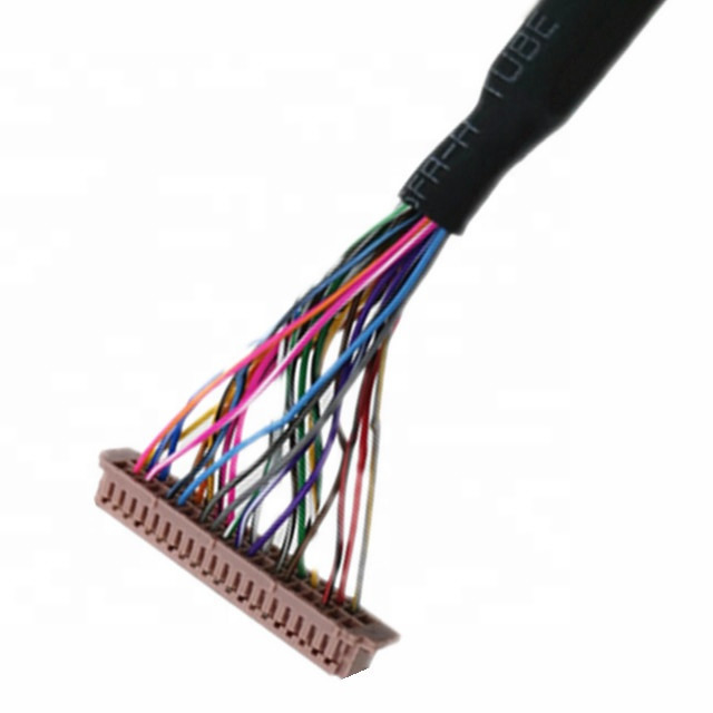 30pin Jae Fi-X30hl do 40pin  Df13-40p 20276 Kabel 30v Shield Lvds do panelu ekranu LCD