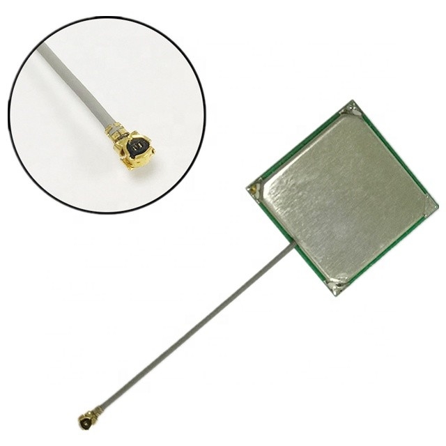 1575 MHz IPEX UFL Mała aktywna antena Ceramiczna 18 18 mm Antena GPS do inteligentnego zegarka