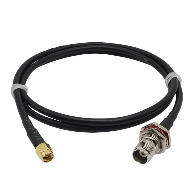 Kompresyjne złącze kabla koncentrycznego RF F Wtyczka Rg58 Adapter prosty F Jack Wodoodporny