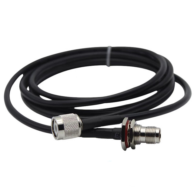 Kompresyjne złącze kabla koncentrycznego RF F Wtyczka Rg58 Adapter prosty F Jack Wodoodporny
