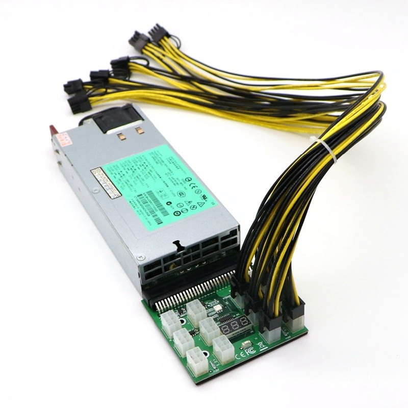 16AWG 6PIN MĘSKI NA 8PIN MĘSKI kabel zasilający Pci E do karty graficznej