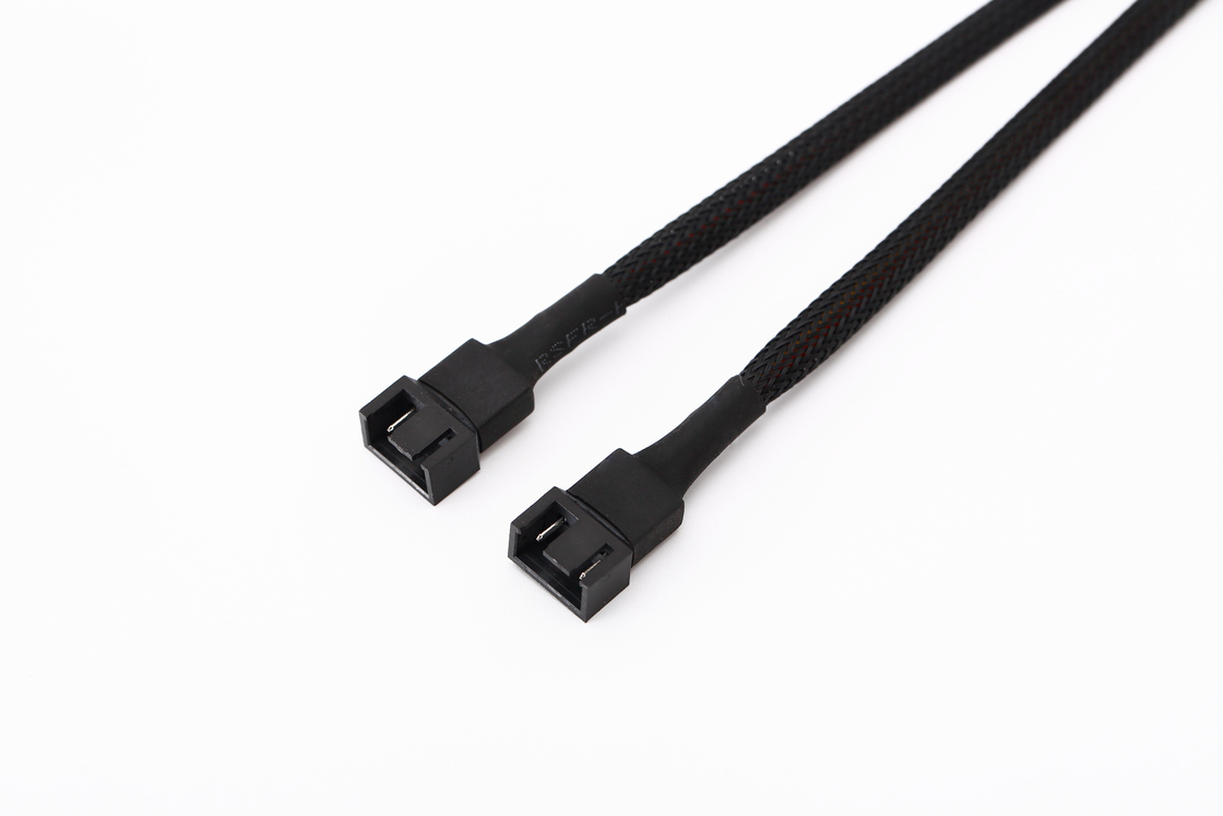 Ul1007 22awg PC Fan Splitter Cable Pwm Fan Splitter 4 pin do 3 pin